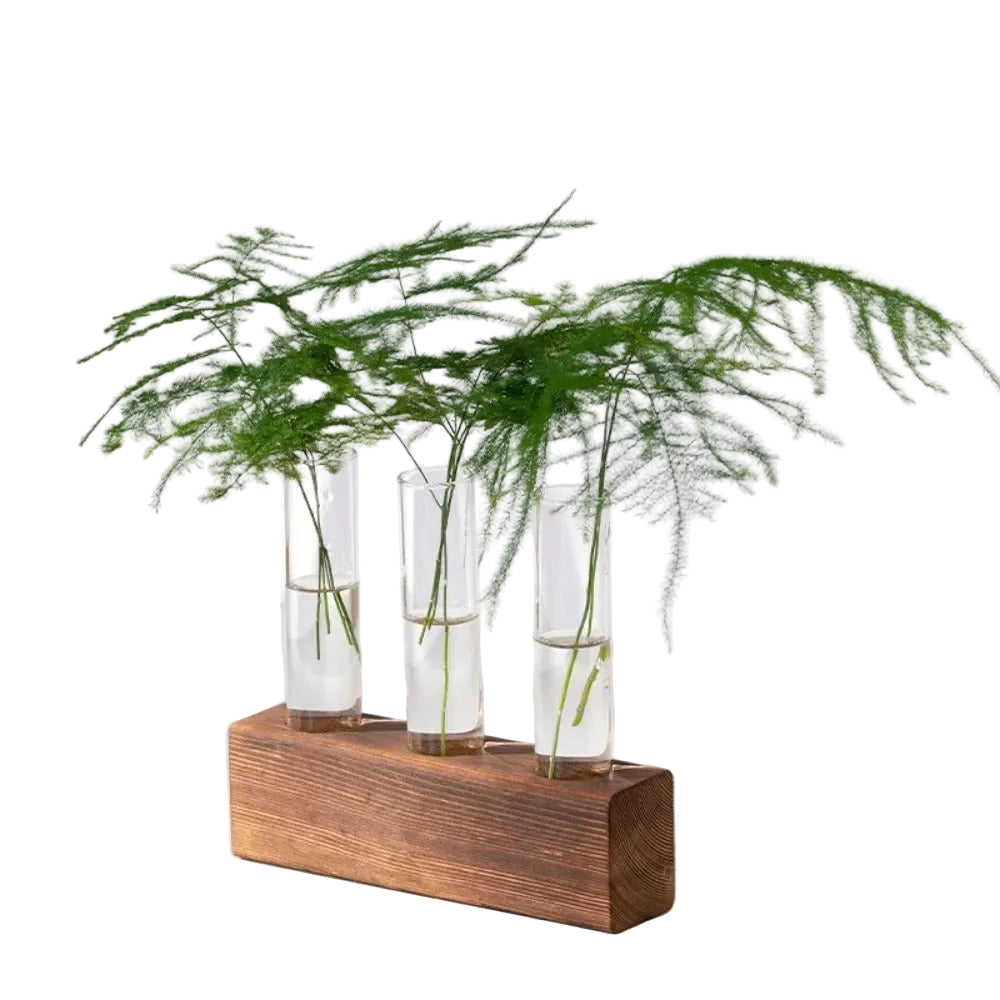 Trio Tube Hydroponic Vase
