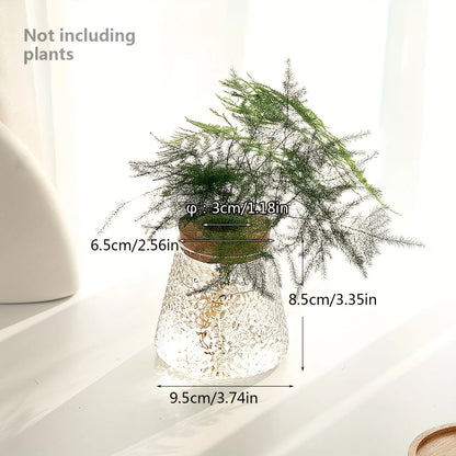 Set Mosslight Flare Hydroponic Vase